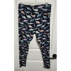 Lularoe TC2 dinosaur dinosaur 🦕 leggings womens